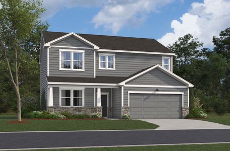New construction Single-Family house 416 Steels Bridge Rd, Canton, GA 30114 plan Fulton II - image