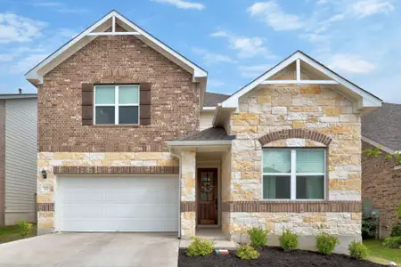 New construction Single-Family house 325 Kays Path, Georgetown, TX 78626 plan Wyatt Homeplan - image
