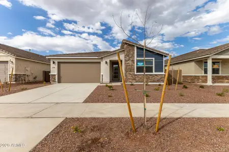 New construction Single-Family house 17266 W Saguaro Vista Dr, Surprise, AZ 85387 plan Aqua - image