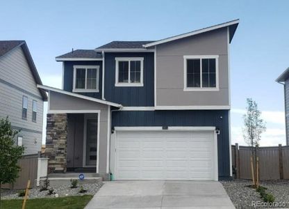 New construction Single-Family house 18018 Dandy Brush Lane, Parker, CO 80134 CABRAL- photo 0