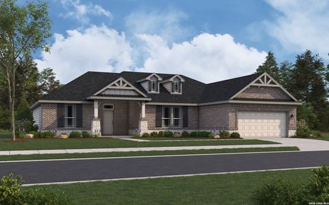 New construction Single-Family house 21117 Jordans Rnch, San Antonio, TX 78264 plan Arlington - image