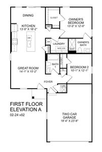 New construction Single-Family house 3230 Short Rd, Hickory, NC 28602 plan Aruba Bay - image