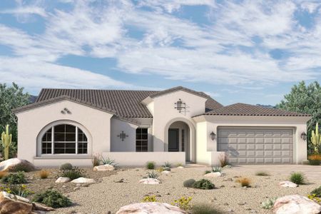 New construction Single-Family house 6853 N 190Th Dr, Waddell, AZ 85355 The Shanagold- photo 0