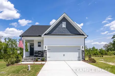 New construction Single-Family house 306 Gregory Village Dr, Lillington, NC 27546 plan The Carter A - image
