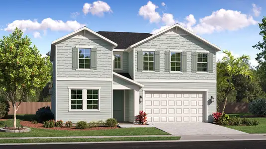 New construction Single-Family house 315 Grand Traverse Cir, St. Augustine, FL 32092 plan Preston - image