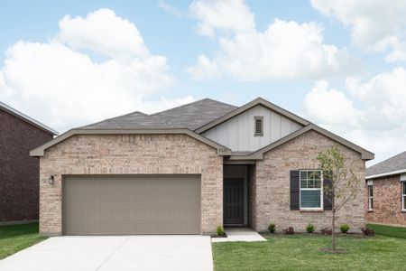 New construction Single-Family house 1300 Kennedy Rd, Howe, TX 75459 plan Luna - image