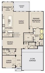 The Katy Floor plan