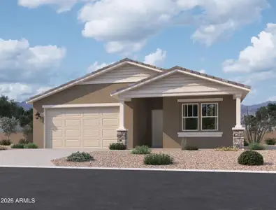 New construction Single-Family house 6660 E Fiddleneck Wy, San Tan Valley, AZ 85143 plan Lavender - image