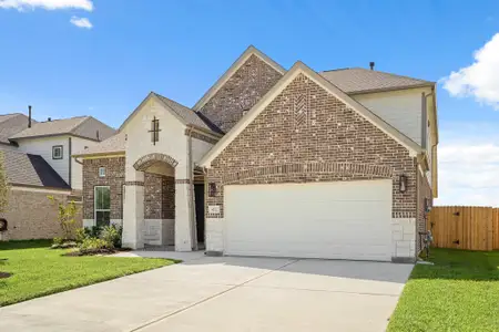 New construction Single-Family house 4522 Whisperwood Dr, Rosenberg, TX 77471 plan 657 - image