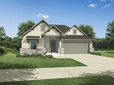 New construction Single-Family house 117 Malibu Bnd, Hutto, TX 78634 plan Colorado - image