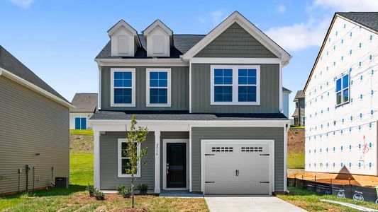 New construction Single-Family house 2516 Raspberry Hill Dr, Winston-Salem, NC 27106 plan Evans - image
