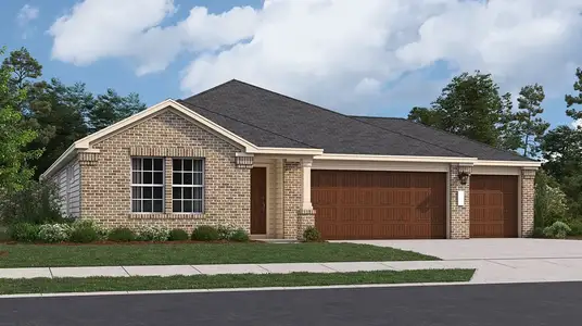 New construction Single-Family house 105 Goodwood St, Hutto, TX 78634 plan Catesby - image