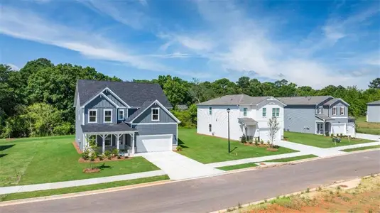 New construction Single-Family house 223 Atlas Ln, Winder, GA 30680 plan The Hickory A - image
