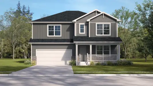 New construction Single-Family house 16763 Mystic Canyon Dr, Monument, CO 80132 plan Hennessy - image