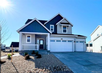 New construction Single-Family house 39282 Clymer Street, Elizabeth, CO 80107 Tabor- photo 0