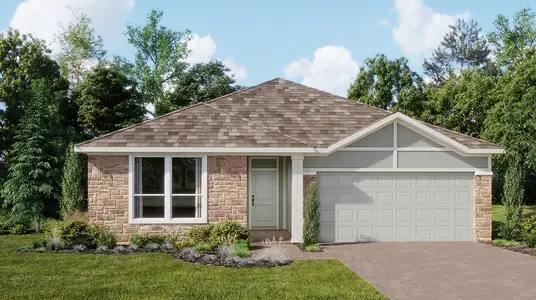 New construction Single-Family house 5140 Arrowfeather Ct, St. Cloud, FL 34772 plan Hendrix - image