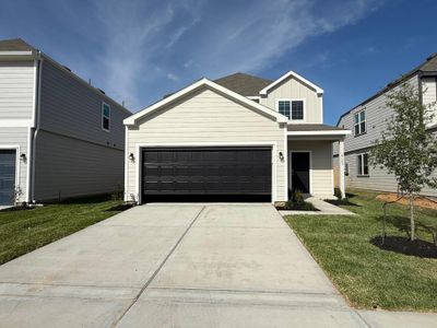 New construction Single-Family house 8123 Burnt Orchid Dr, Houston, TX 77016 plan The Woodland - image