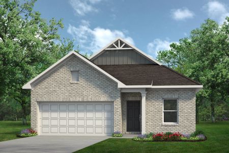 New construction Single-Family house 2518 Outpost Canyon Dr, Iowa Colony, TX 77583 - image