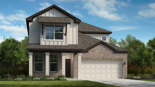 New construction Single-Family house 408 Amista Dr, Liberty Hill, TX 78642 plan Quinley - image