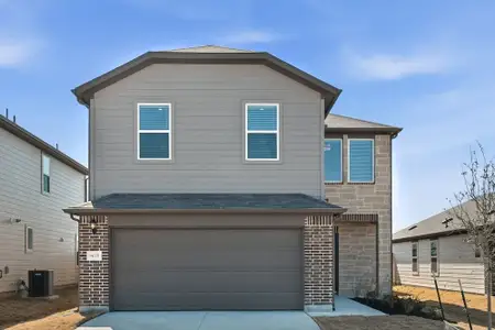 New construction Single-Family house 14219 Matterod Dr, Del Valle, TX 78617 plan Harrier - image