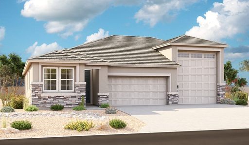 New construction Single-Family house 25547 N 185Th Dr, Surprise, AZ 85361 Pewter- photo 0