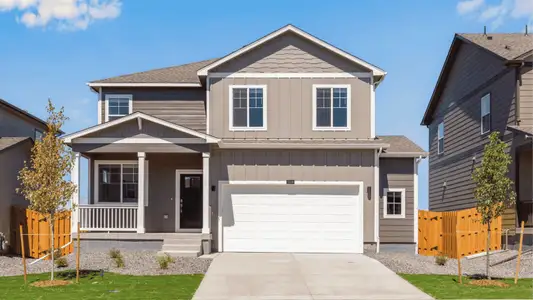 New construction Single-Family house 2343 Crosswind St, Fort Lupton, CO 80621 plan Bellamy - image