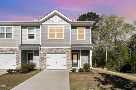 New construction Townhouse house 5109 Deep Channel Drive, Raleigh, NC 27616 - photo 0