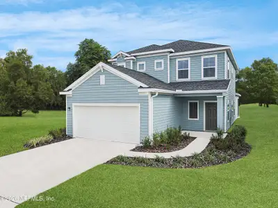 New construction Single-Family house 589 Avalon Woods Ln, Jacksonville, FL 32218 plan Chloe - image