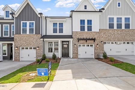 New construction Townhouse house 1114 Bell Heather Rd, Durham, NC 27703 plan Hyacinth - Vanguard Collection - image