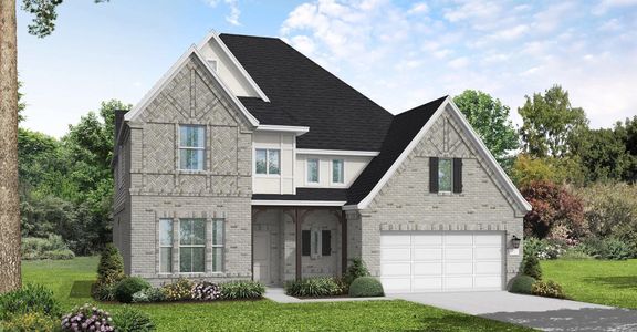 New construction Single-Family house 18619 Pink Lemon Dr, Manvel, TX 77578 plan Caddo Mills - image