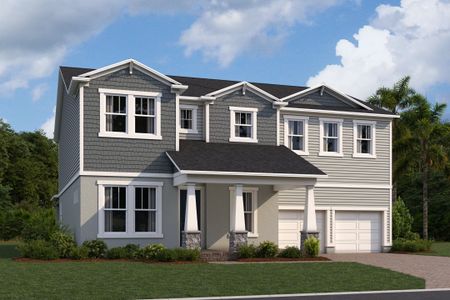 New construction Single-Family house 12025 Encore At Ovation Wy, Winter Garden, FL 34787 plan Newport Xl - Manor Series - image
