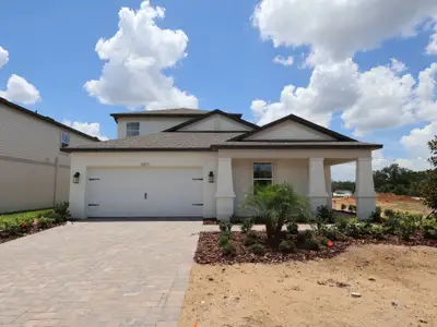 New construction Single-Family house 12275 Stirrup Dr, Dade City, FL 33525 plan Elmhurst Bonus - image