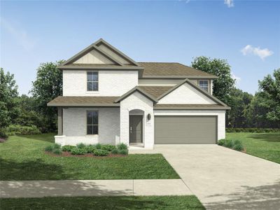 New construction Single-Family house 9220 Wild Stampede Wy, Crowley, TX 76036 Haylee- photo 0