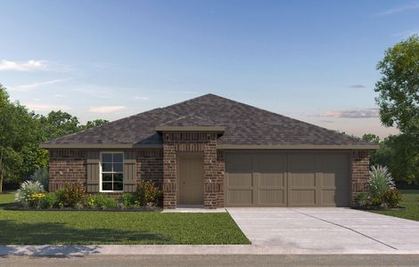 New construction Single-Family house 31138 Winchester Falls Ct, Fulshear, TX 77441 plan Glendale - image