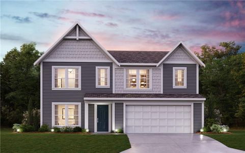 New construction Single-Family house 188 Warrior Ct, Hoschton, GA 30548 - image