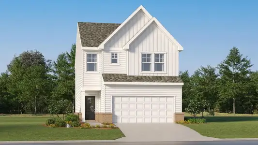 New construction Single-Family house 2464 Cotton Ln, Douglasville, GA 30135 Harrington- photo 0
