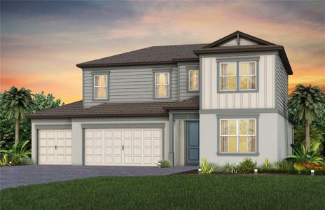 New construction Single-Family house 5245 Wolf Creek Dr, Apollo Beach, FL 33572 plan Coral Grand - image