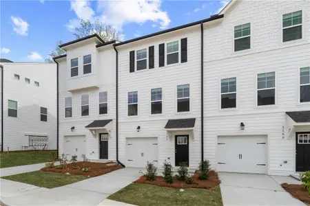 New construction Townhouse house 3142 Washburn Street SE, Hapeville, GA 30354 plan Brookgreen - image