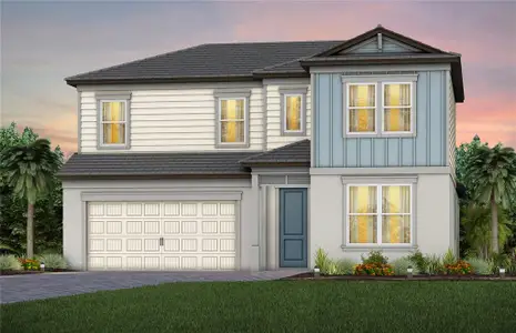 New construction Single-Family house 1662 Shields Pt, Zephyrhills, FL 33541 plan Coral - image