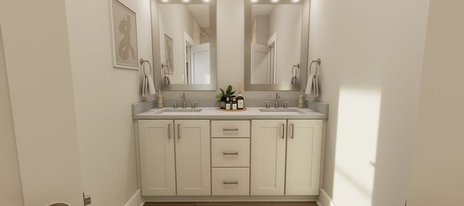 New construction Townhouse house 2420 Adrift Rd, Fuquay Varina, NC 27526 plan Cora - Midtown Collection - image 15