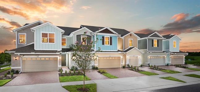 New construction Townhouse house 42854 Park View Dr Wy, Punta Gorda, FL 33982 plan The Washington - image
