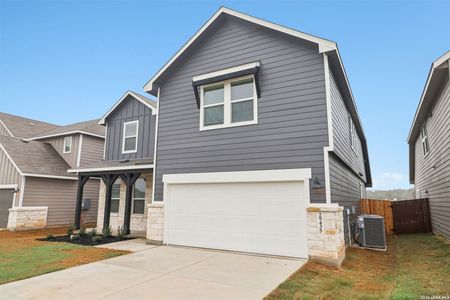 New construction Single-Family house 29435 Frontier Wy, San Antonio, TX 78260 plan The Cedar (4012) - image