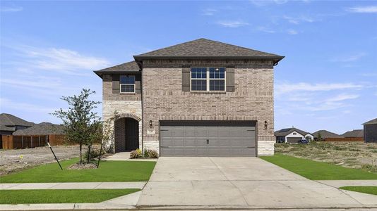 New construction Single-Family house 737 Hidden Feather Drive, Lavon, TX 75166 Sweetwater II V- photo 0