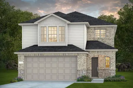 New construction Single-Family house 225 Groveland Dr, Liberty Hill, TX 78642 plan Coolidge - image