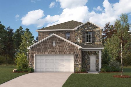 New construction Single-Family house 122 Alset Cir, Magnolia, TX 77354 Leyland- photo 0