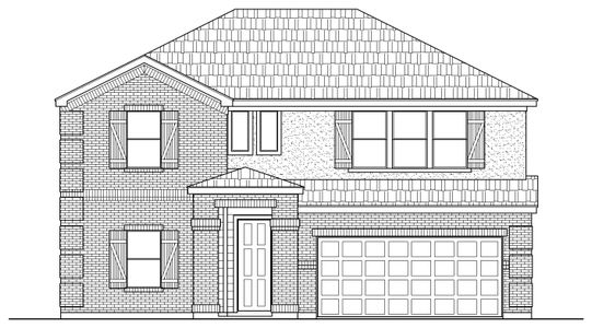 New construction Single-Family house 291 Ivy Wy, Mico, TX 78056 plan 2739 - image