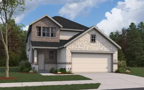 New construction Single-Family house 16874 Needlepoint Dr, Conroe, TX 77302 plan Linden - image