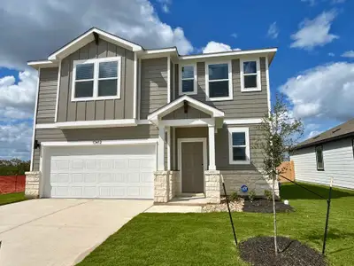 New construction Single-Family house 13412 Agile Ln, Buda, TX 78610 plan Gannet - image