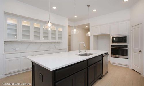 New construction Single-Family house 260 Menlo Bnd, Liberty Hill, TX 78642 Panamera Plan- photo 6 6