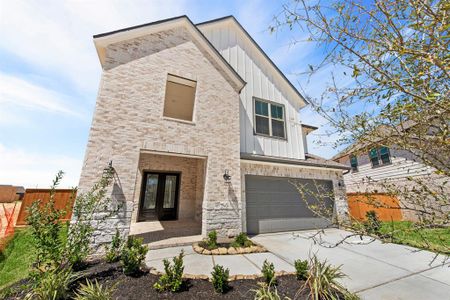 New construction Single-Family house 5064 Steady Breeze Drive, Katy, TX 77493 Soho- photo 0